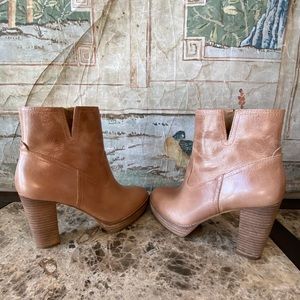 Lucky Brand leather ankle boots
